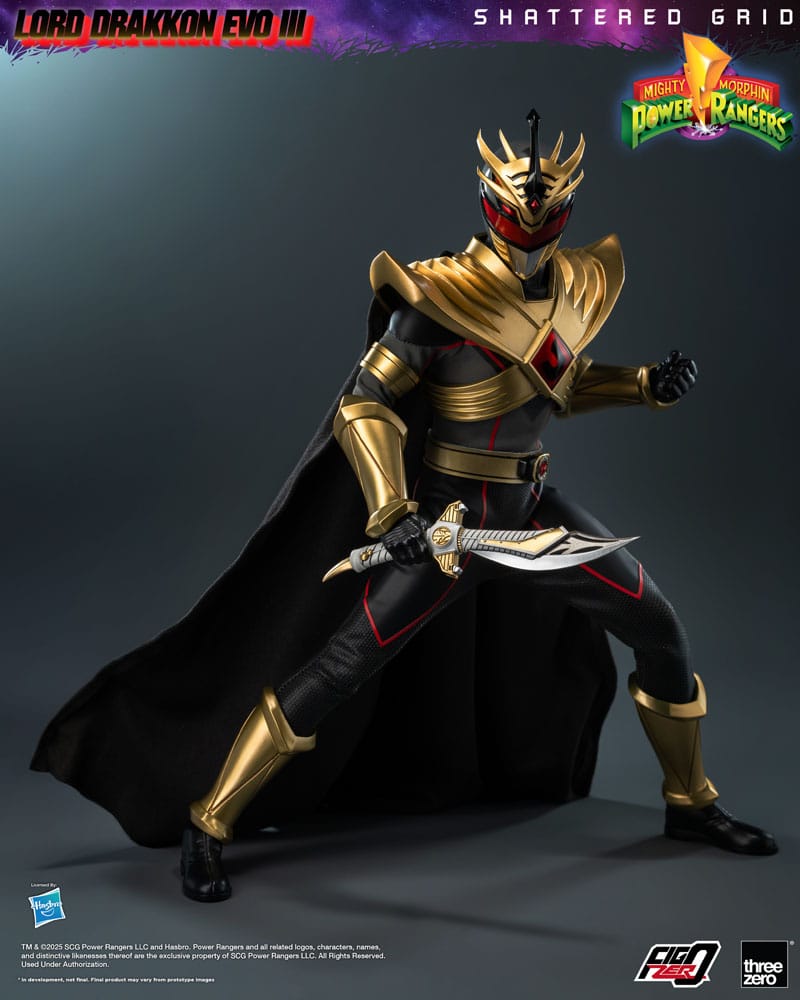 Mighty Morphin Power Rangers Shattered Grid  FigZero Action Figure 1/6 Lord Drakkon Evo III 30 cm  4895250819894