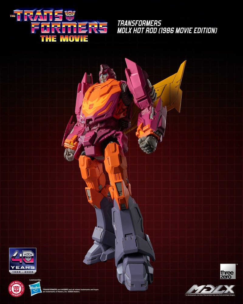 Transformers MDLX Action Figure Hot Rod (1986 Movie Edition) 18 cm 4895250825383