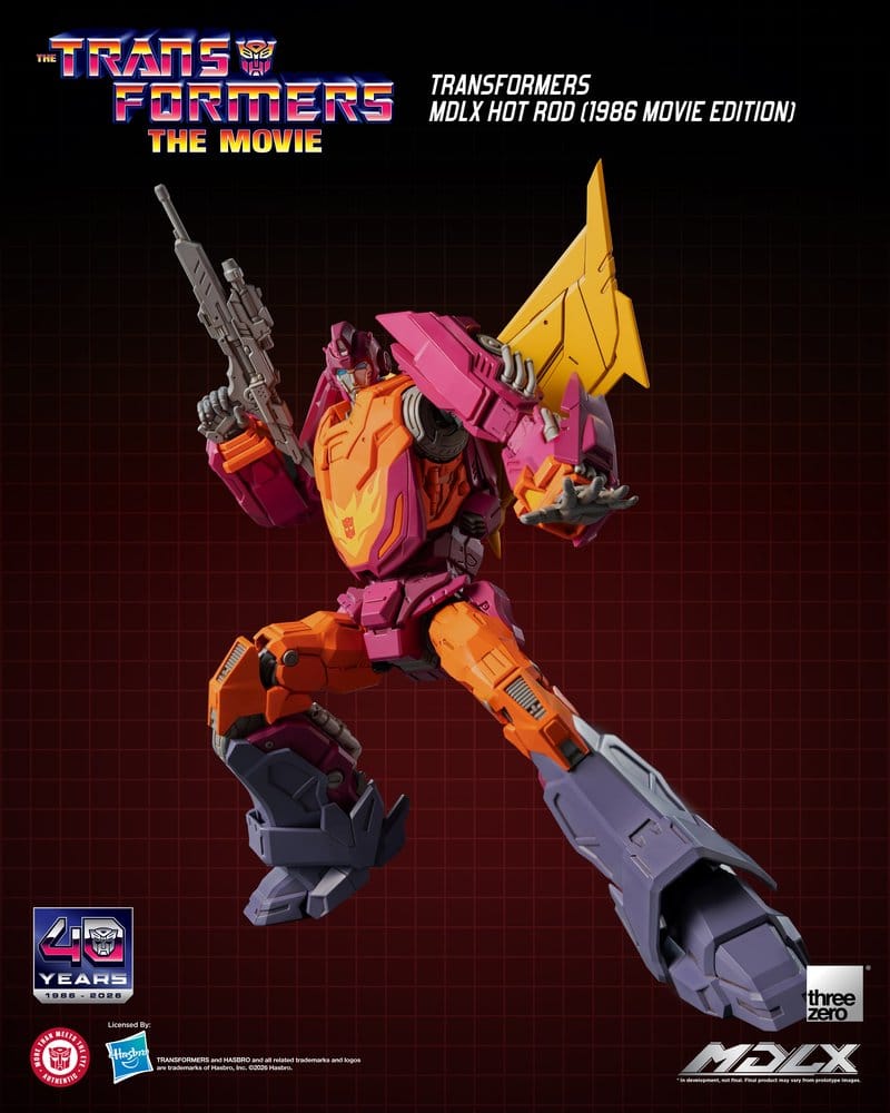 Transformers MDLX Action Figure Hot Rod (1986 Movie Edition) 18 cm 4895250825383