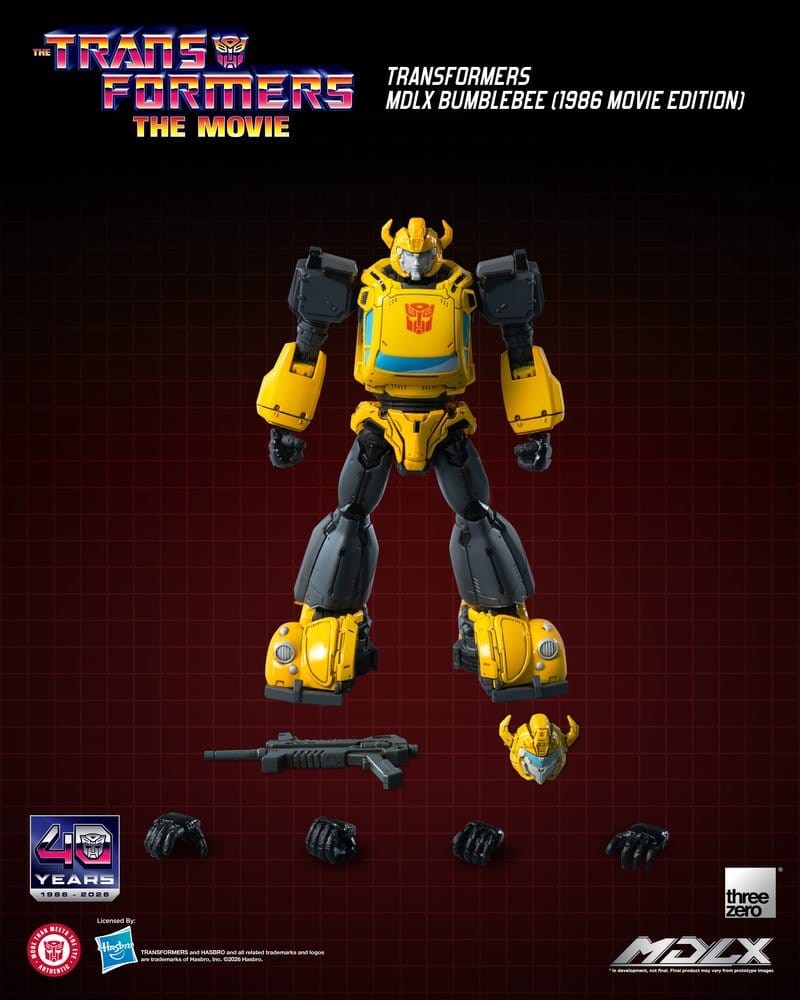 Transformers MDLX Action Figure Bumblebee (1986 Movie Edition) 12 cm 4895250823914
