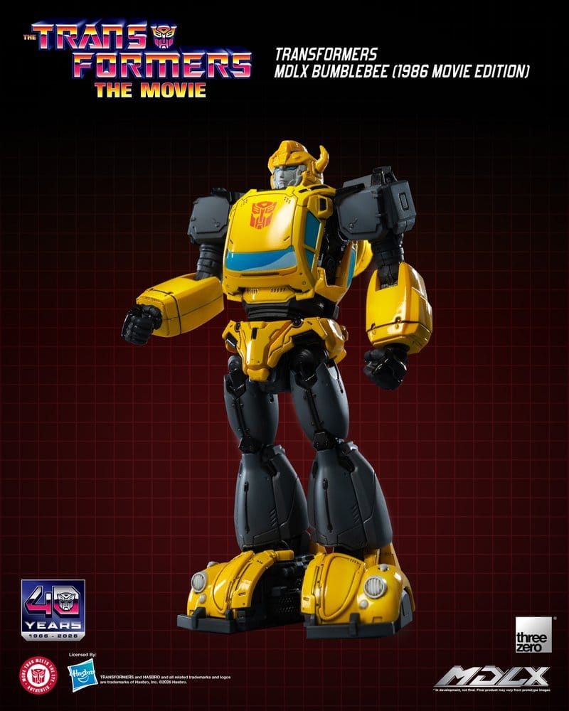 Transformers MDLX Action Figure Bumblebee (1986 Movie Edition) 12 cm 4895250823914