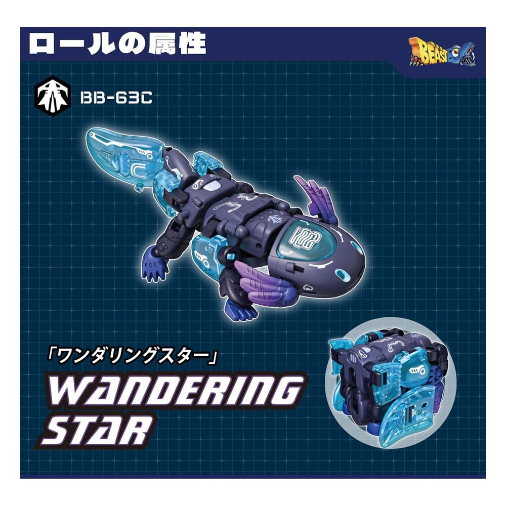 Beastbox Figure Cubes BB-63AC Wandering Star (Axolotl) 10 cm 6958985025140