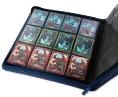 Ultimate Guard Zipfolio 480  24-Pocket Xenoskin - Blue 4260250077108