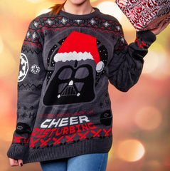 Star Wars Christmas Sweater Darth Vader Size M 5060674402796