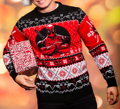 Deadpool Christmas Sweater Size M 5060674404295