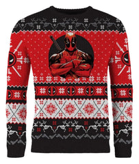 Deadpool Christmas Sweater Size M 5060674404295