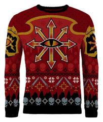 Warhammer 40,000 Christmas Sweater Chaos Size L 5060674407098