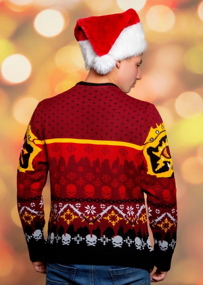 Warhammer 40,000 Christmas Sweater Chaos Size L 5060674407098