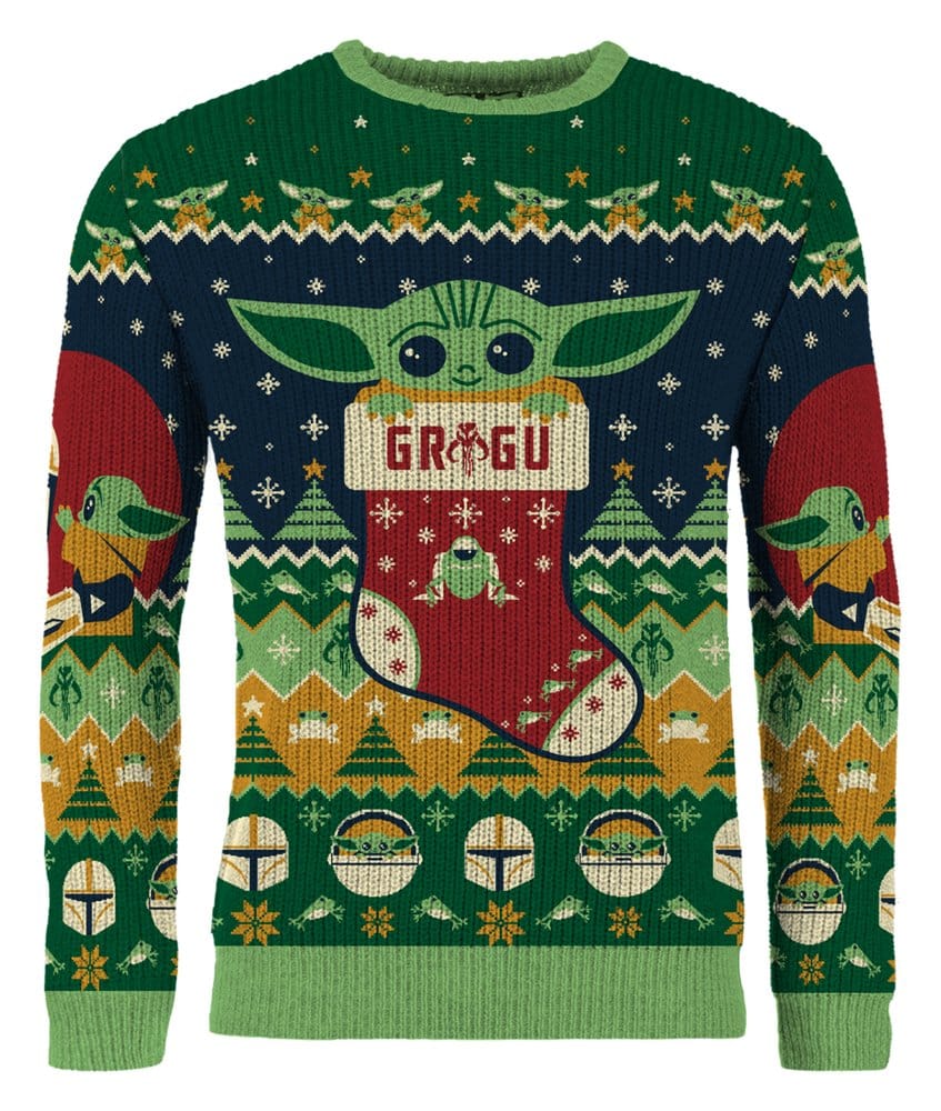 Star Wars Christmas Sweater Baby Yoda Size M 5060674409115