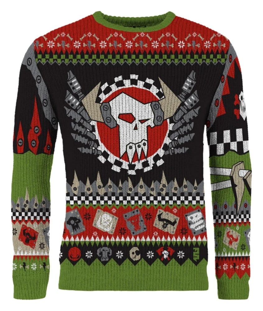 Warhammer 40,000 Christmas Sweater Ork Size M 5060914710513