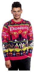 Lord Of The Rings Christmas Sweater One Sweater To Rule Them All Size XS 5060914714078