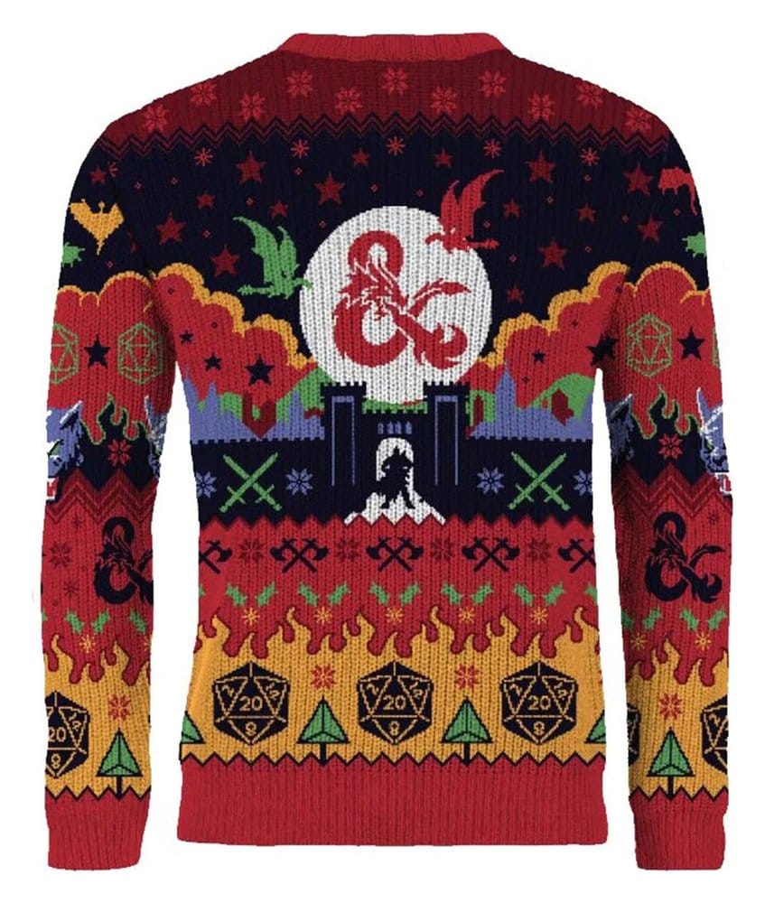Dungeons & Dragons Christmas Sweater Size S 5060914717147