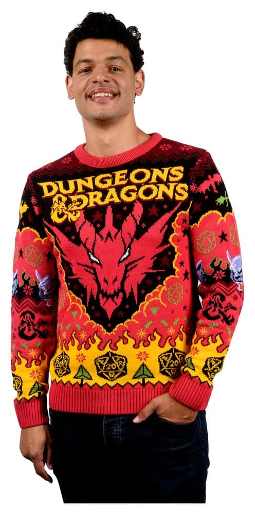 Dungeons & Dragons Christmas Sweater Size S 5060914717147