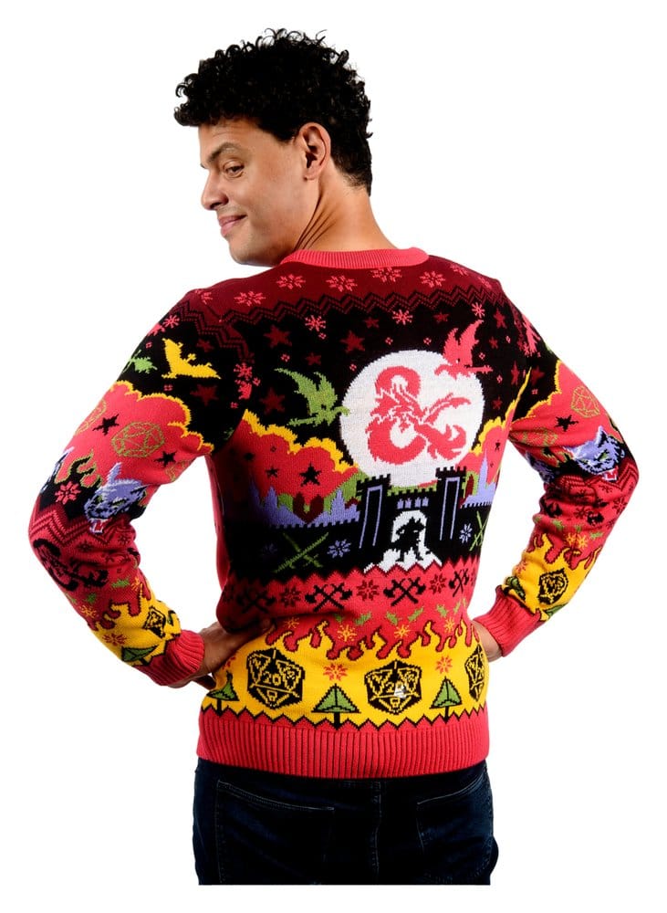 Dungeons & Dragons Christmas Sweater Size S 5060914717147