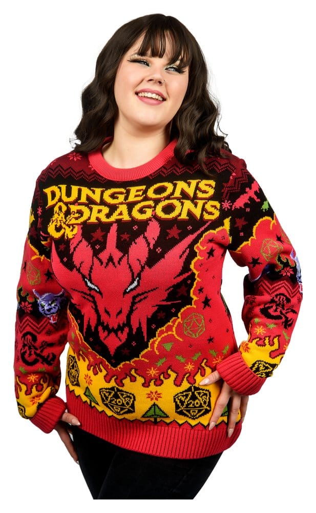 Dungeons & Dragons Christmas Sweater Size S 5060914717147