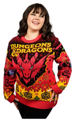 Dungeons & Dragons Christmas Sweater Size S 5060914717147