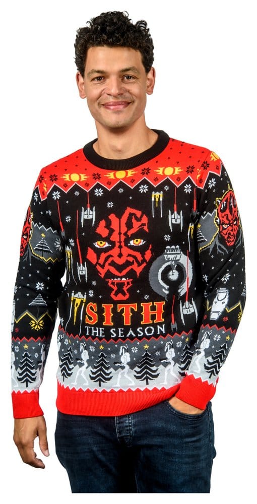Star Wars Christmas Sweater Sith Size M 5060914717291