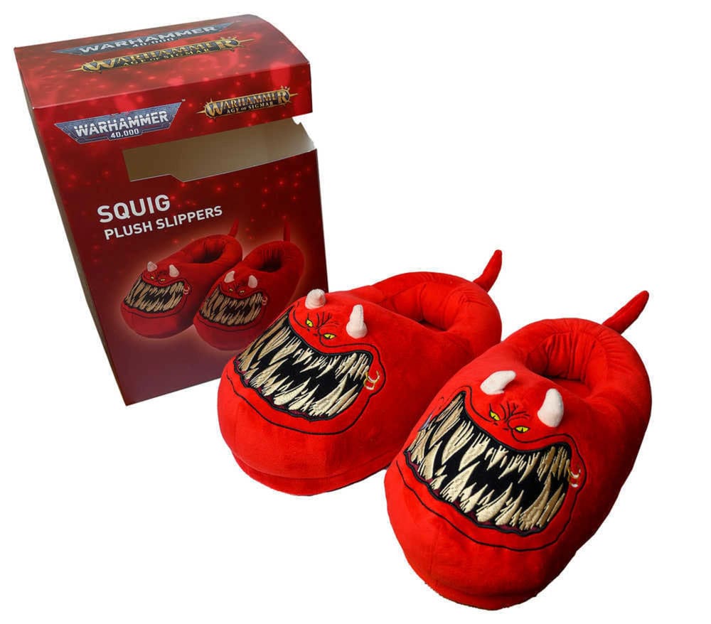Warhammer 40,000 Slippers Red Squig Slippers (One Size) 5011921227969
