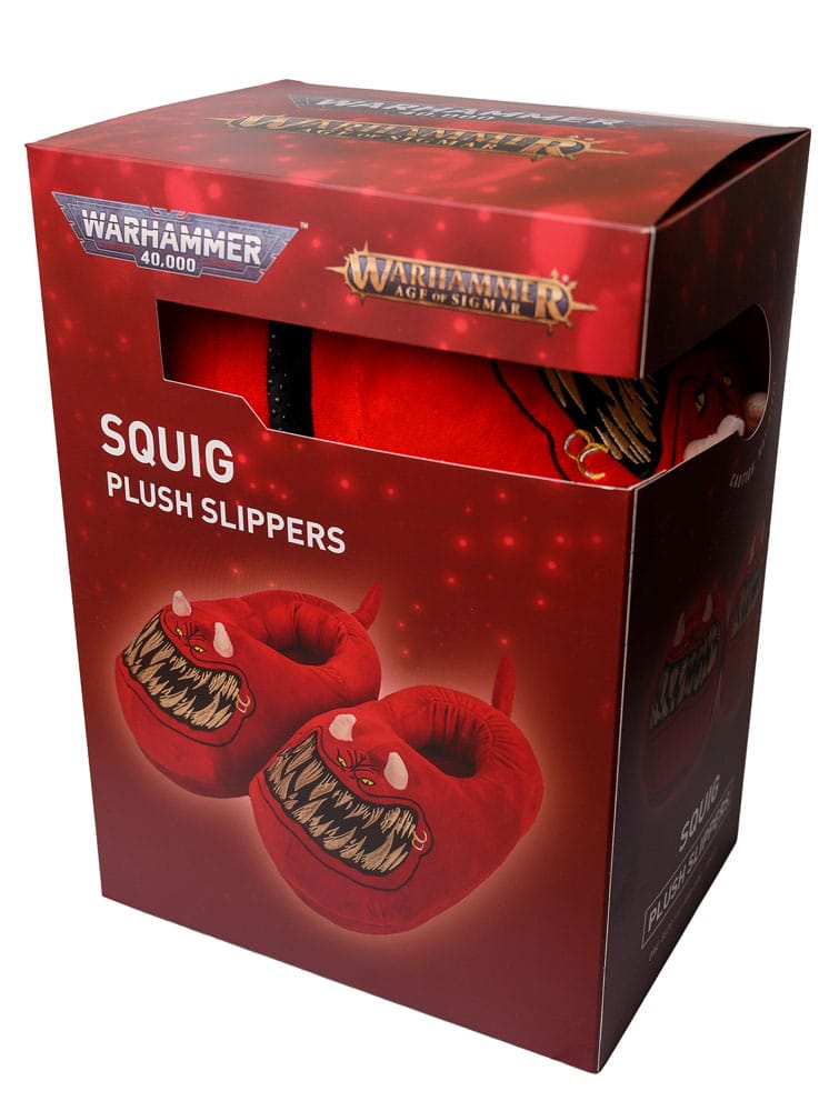 Warhammer 40,000 Slippers Red Squig Slippers (One Size) 5011921227969