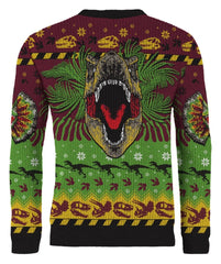 Jurassic Park Christmas Sweater Happy Rexmas Size M 5060914718298