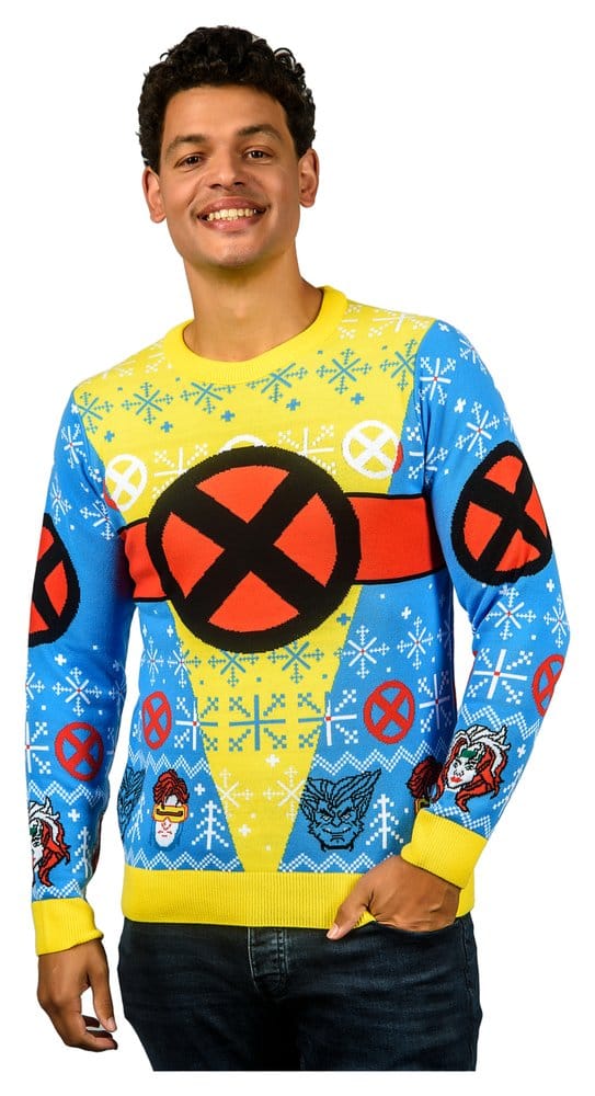 X-Men Christmas Sweater Size L 5060914718373