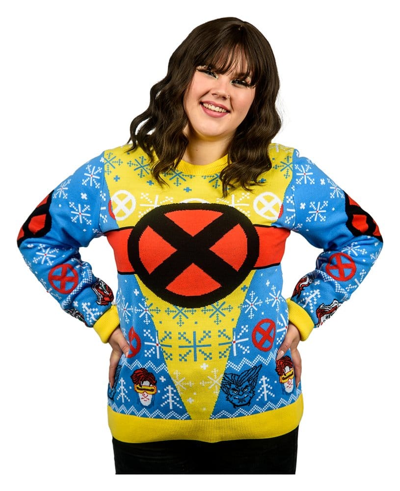 X-Men Christmas Sweater Size L 5060914718373