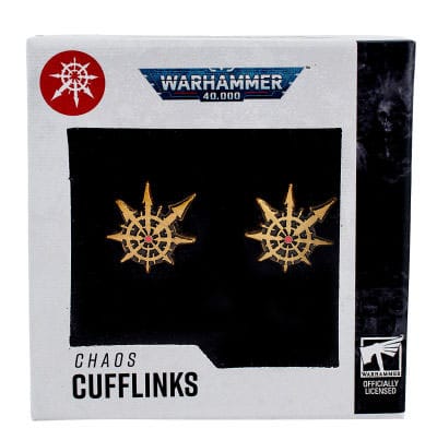 Warhammer 40,000 Cufflinks Chaos 5060914716911