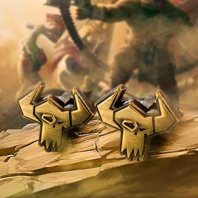 Warhammer 40,000 Cufflinks Orks 5060914716928