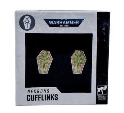 Warhammer 40,000 Cufflinks Necrons 5060914716935