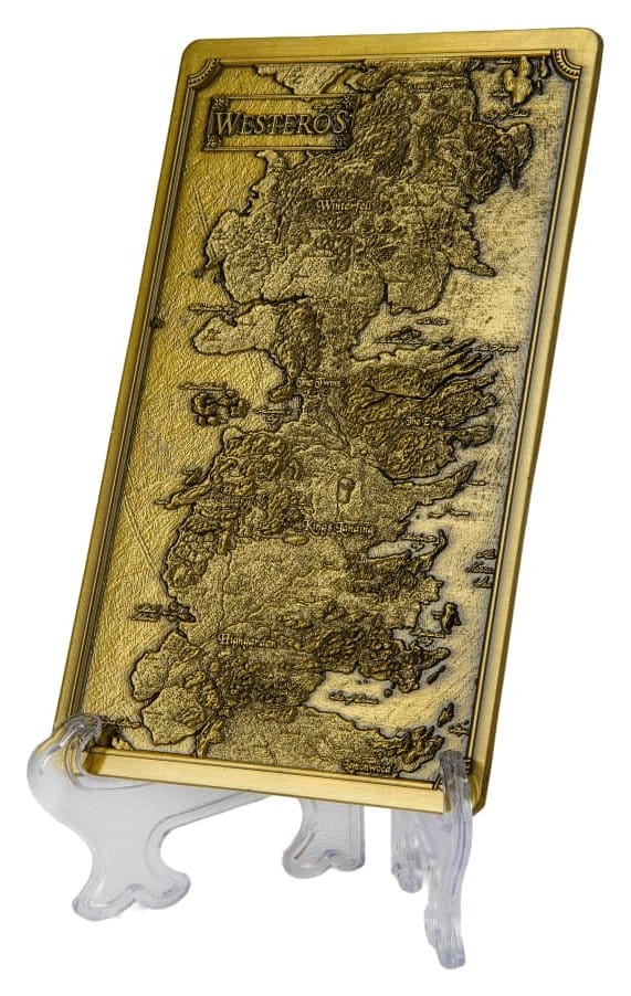 Game of Thrones Ingot Map of Westeros 5060914719707
