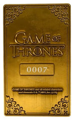 Game of Thrones Ingot Map of Westeros 5060914719707