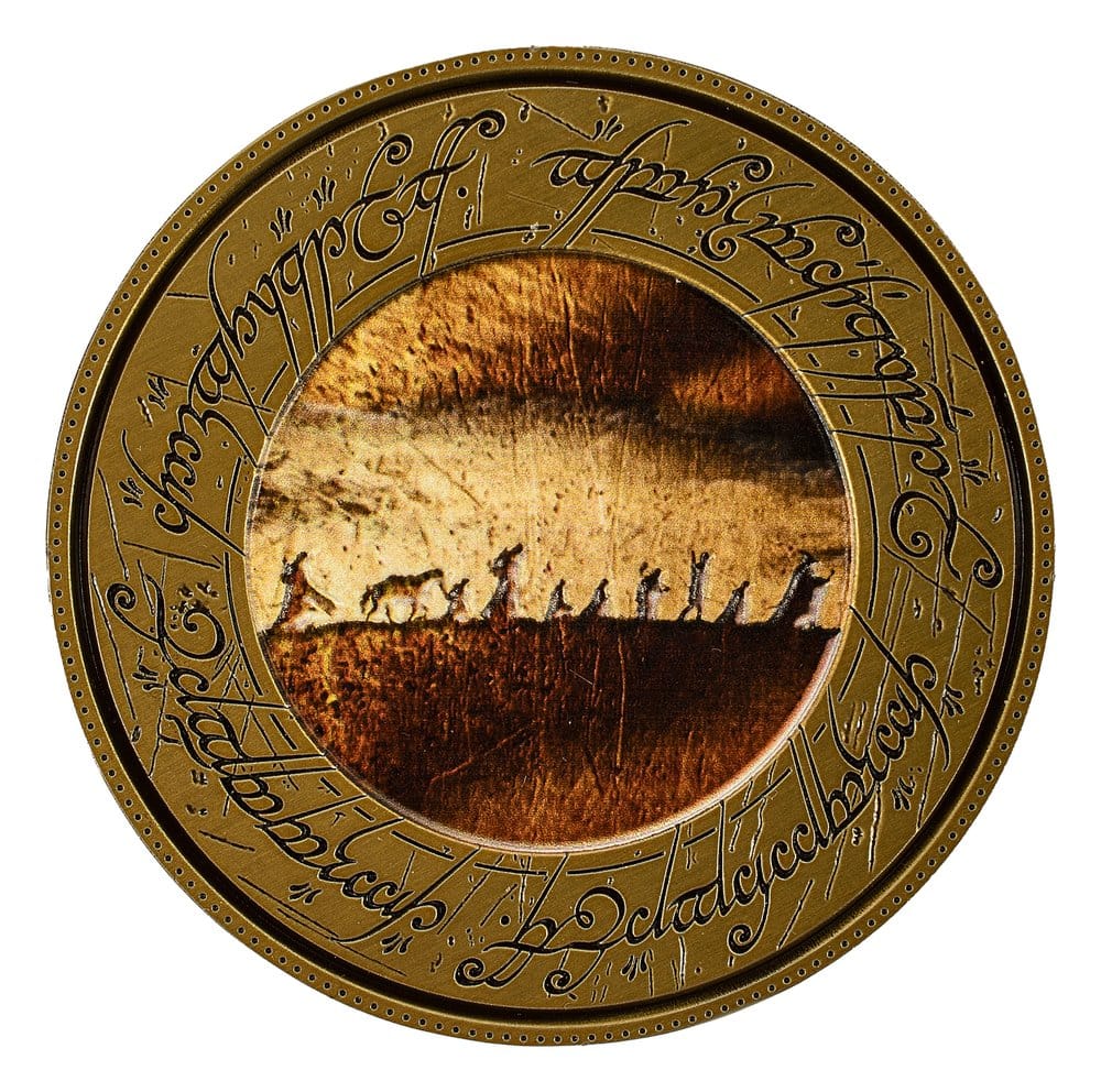 Lord of the Rings Coin with Display Stand The Fellowship 5060914718915