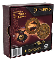 Lord of the Rings Coin with Display Stand The Fellowship 5060914718915