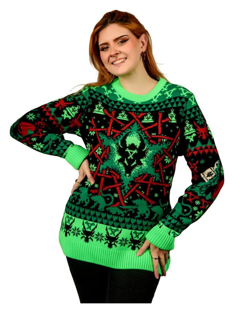 Warhammer Age of Sigmar Christmas Sweater Skaven Size M 5061036140547
