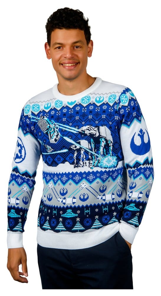 Star Wars Christmas Sweater AT-AT Assault Size XS 5061036141124