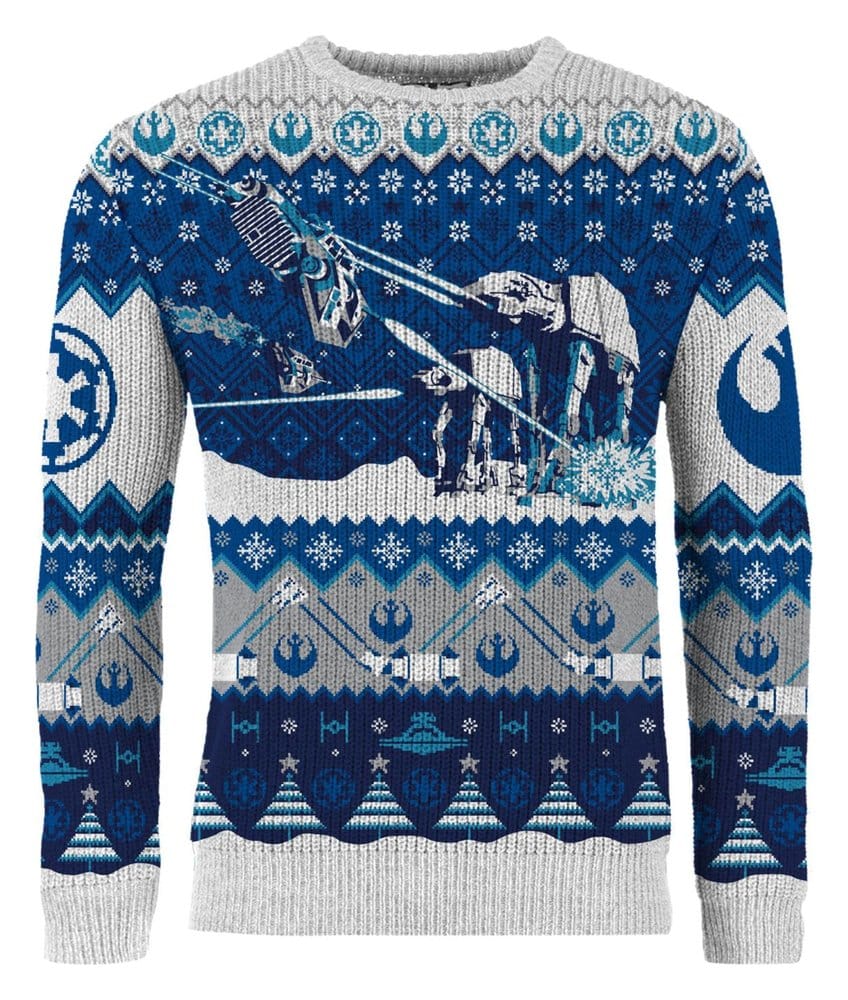 Star Wars Christmas Sweater AT-AT Assault Size XS 5061036141124