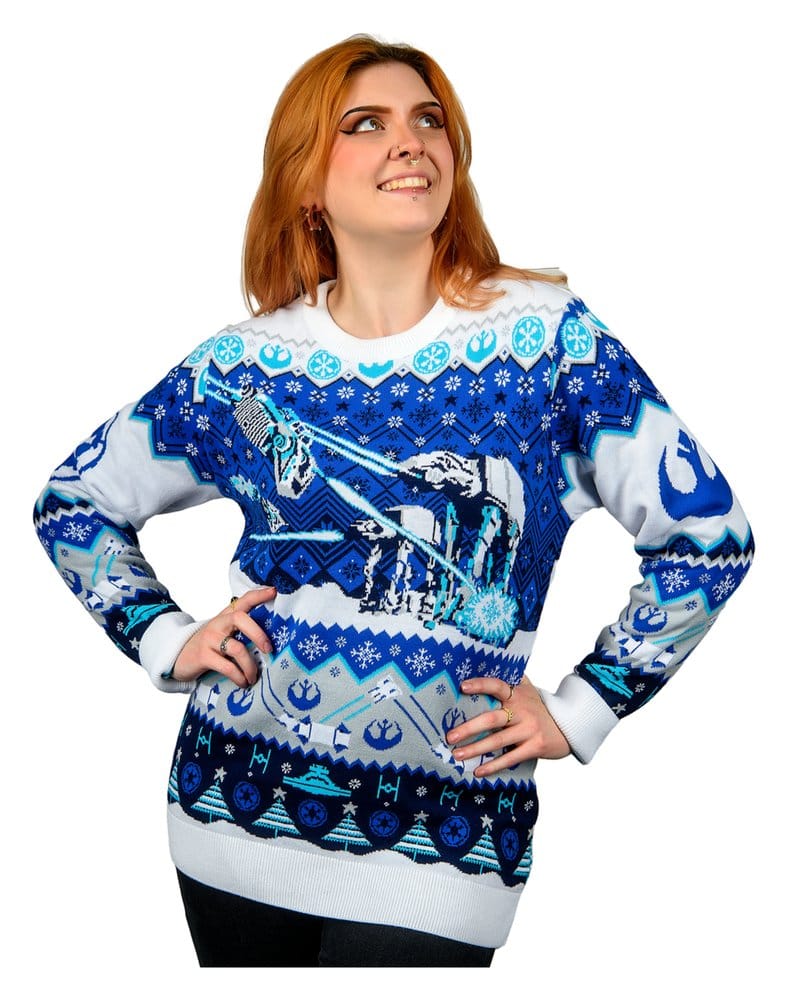 Star Wars Christmas Sweater AT-AT Assault Size XS 5061036141124