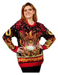 Lord of the Rings Christmas Sweater Balrog Size M 5061036142107