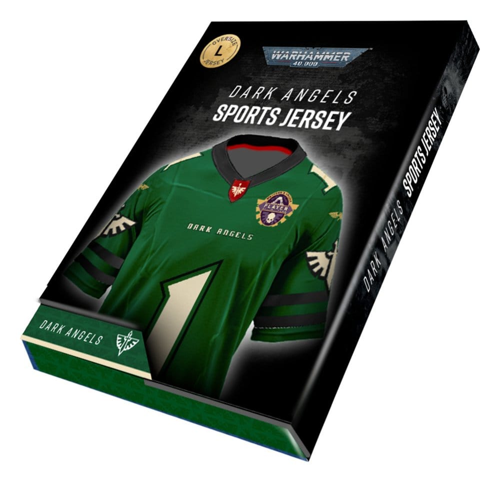 Warhammer 40,000 Sports Jersey Shirt Dark Angels - M 5061036142541