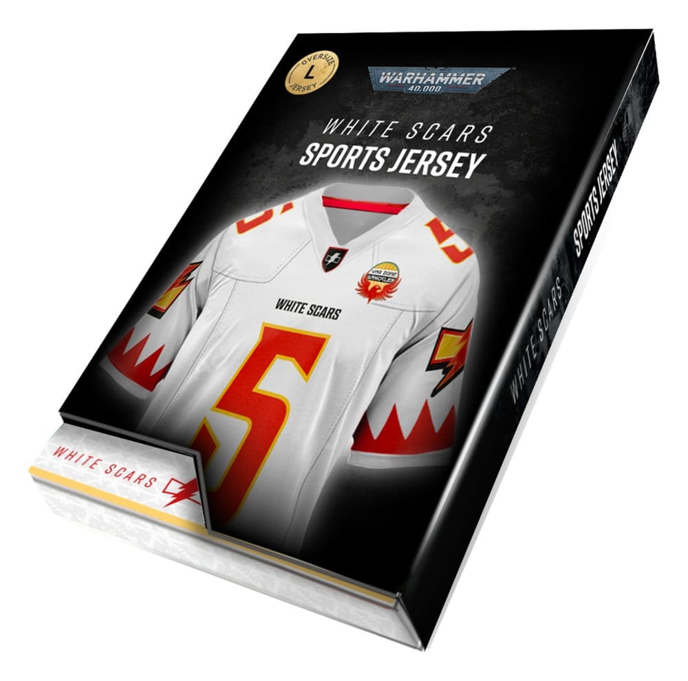 Warhammer 40,000 Sports Jersey Shirt White Scar - XL 5061036143609