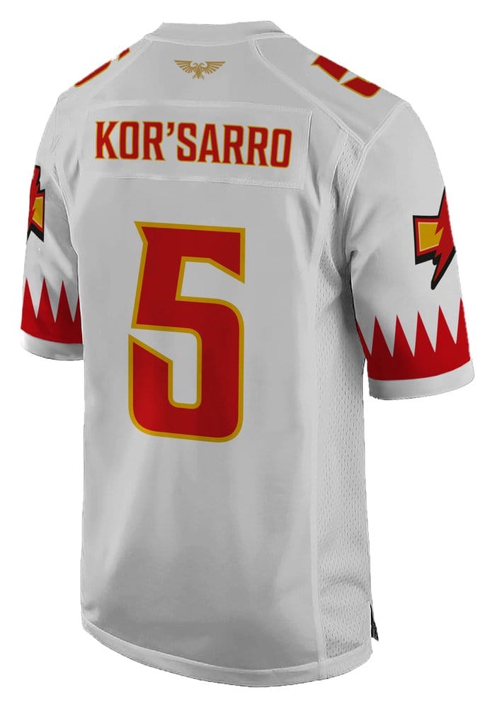 Warhammer 40,000 Sports Jersey Shirt White Scar - XL 5061036143609