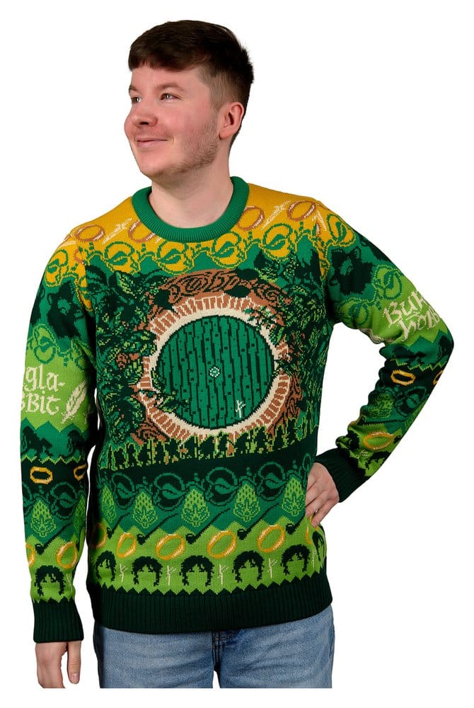 Lord of the Rings Christmas Sweater The Shire Size XS 5061036144392