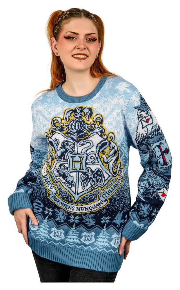Harry Potter Christmas Sweater Hogwarts Size S 5061036144729