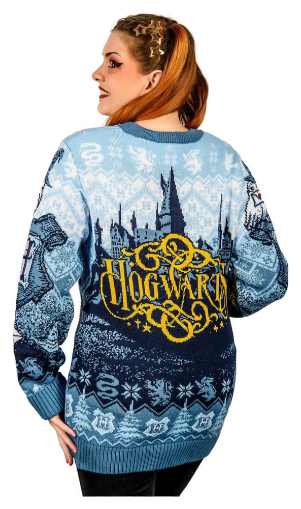 Harry Potter Christmas Sweater Hogwarts Size S 5061036144729