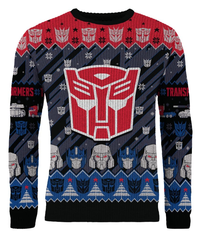 Transformers Christmas Sweater Size M 5061036145092