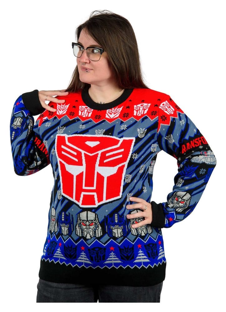 Transformers Christmas Sweater Size M 5061036145092