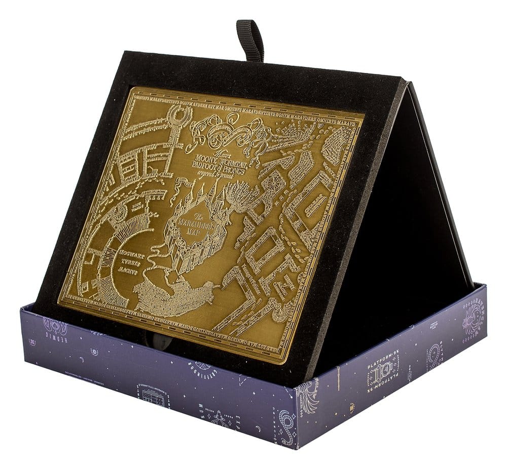 Harry Potter Replica Marauder's Map Metal Map 15 cm 5061036145160