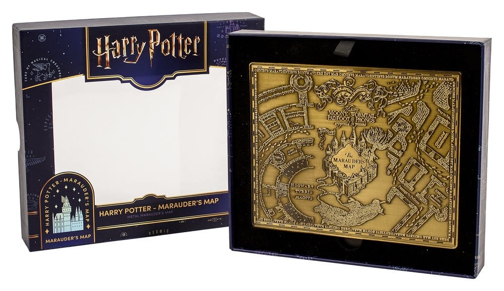 Harry Potter Replica Marauder's Map Metal Map 15 cm 5061036145160