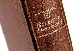 Beetlejuice Replica Box Handbook for the Recently Deceased 5061036145436