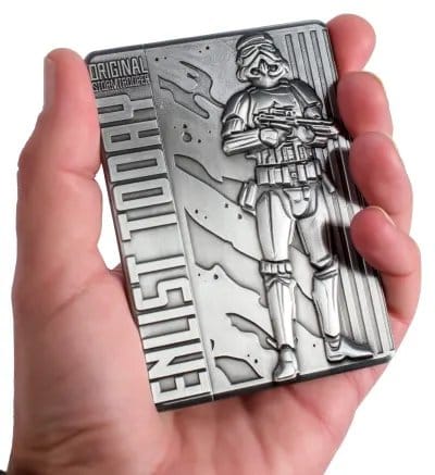 Original Stormtrooper Ingot Enlist Today 5061036145849